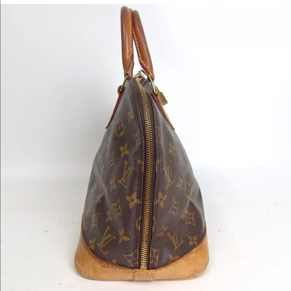 Auth Louis Vuitton Alma Satchel Boston Bag - Picture 4 of 8